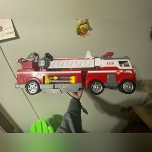 Large paw patrol fire truck
